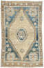 5 x 7 Antique Blue Persian Shiraz Rug 53771
