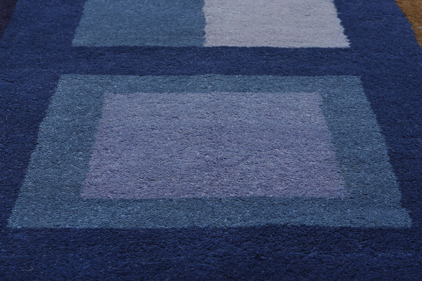 5 x 8 Vintage Blue Swedish Pile Rug 78735