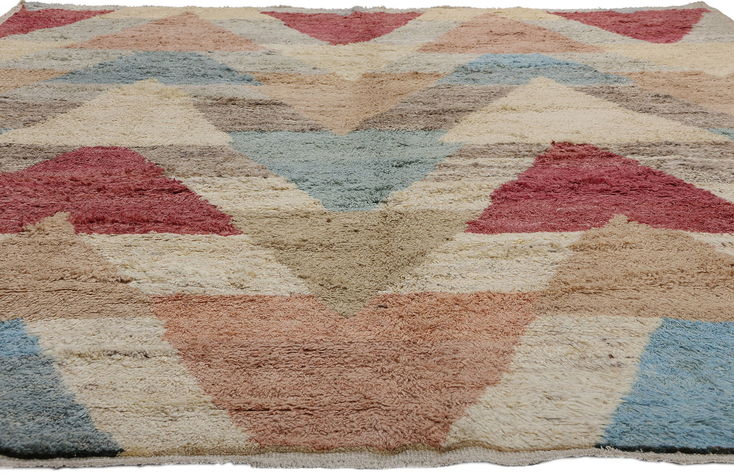 9 x 12 Modern Bohemian Moroccan Rug 81061