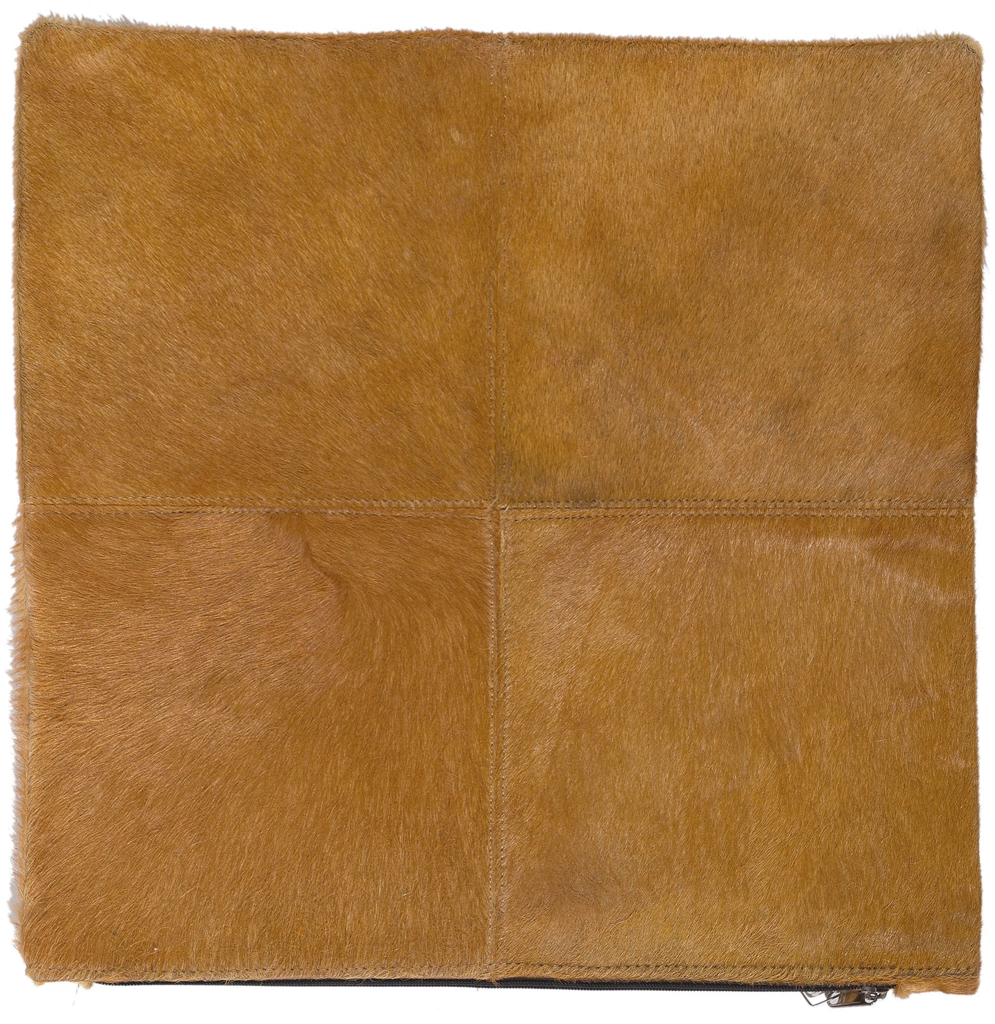 2 x 2 Brown Cowhide Pillow Cover 30896
