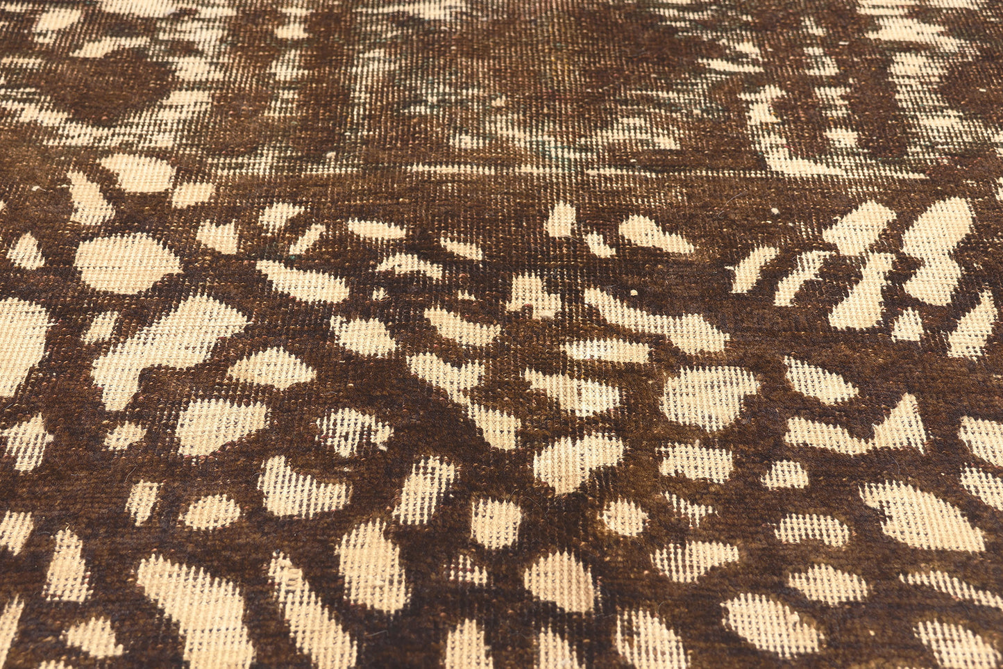 10 x 13 Vintage Turkish Overdyed Rug 60731