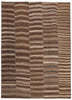 10 x 14 Brown Vintage Turkish Striped Kilim Rug 60632