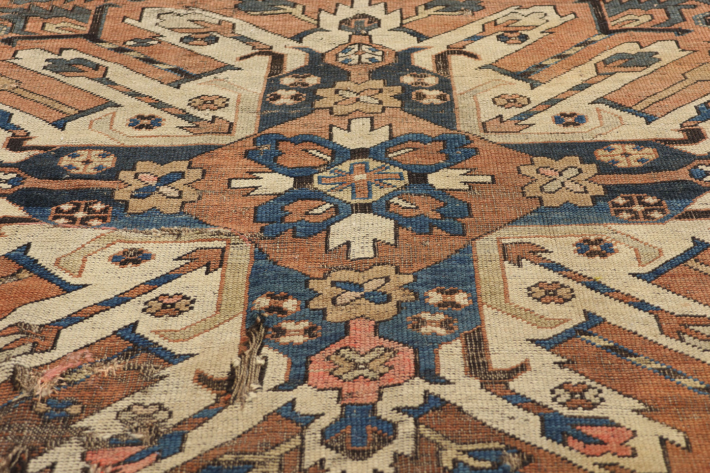 5 x 8 Antique Caucasian Chelaberd Karabagh Rug 78779