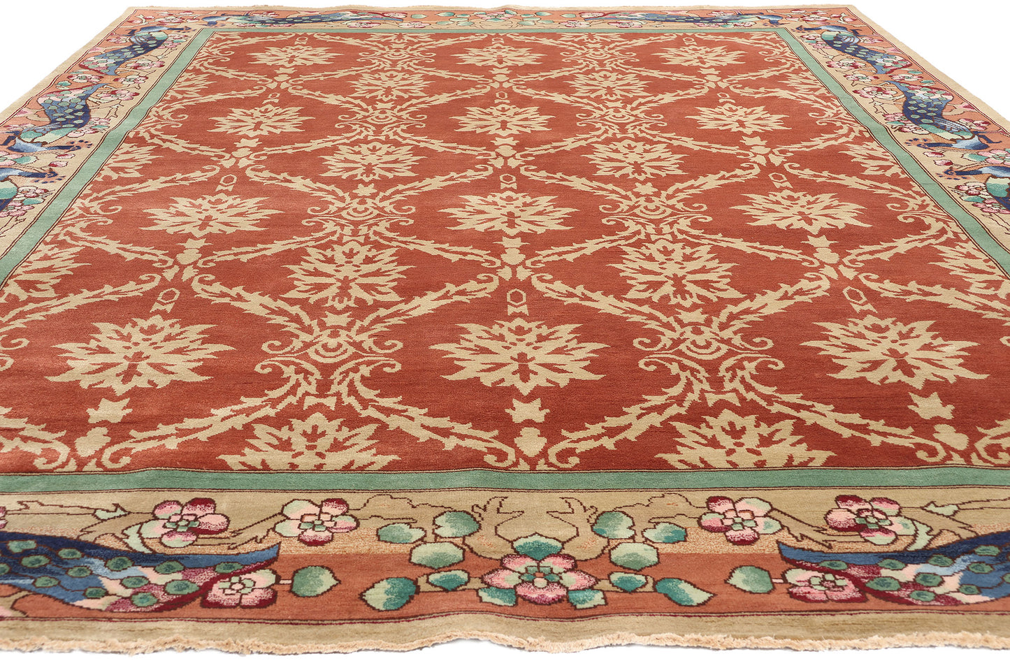 9 x 12 Modern Chinese Art Deco Rug 31323
