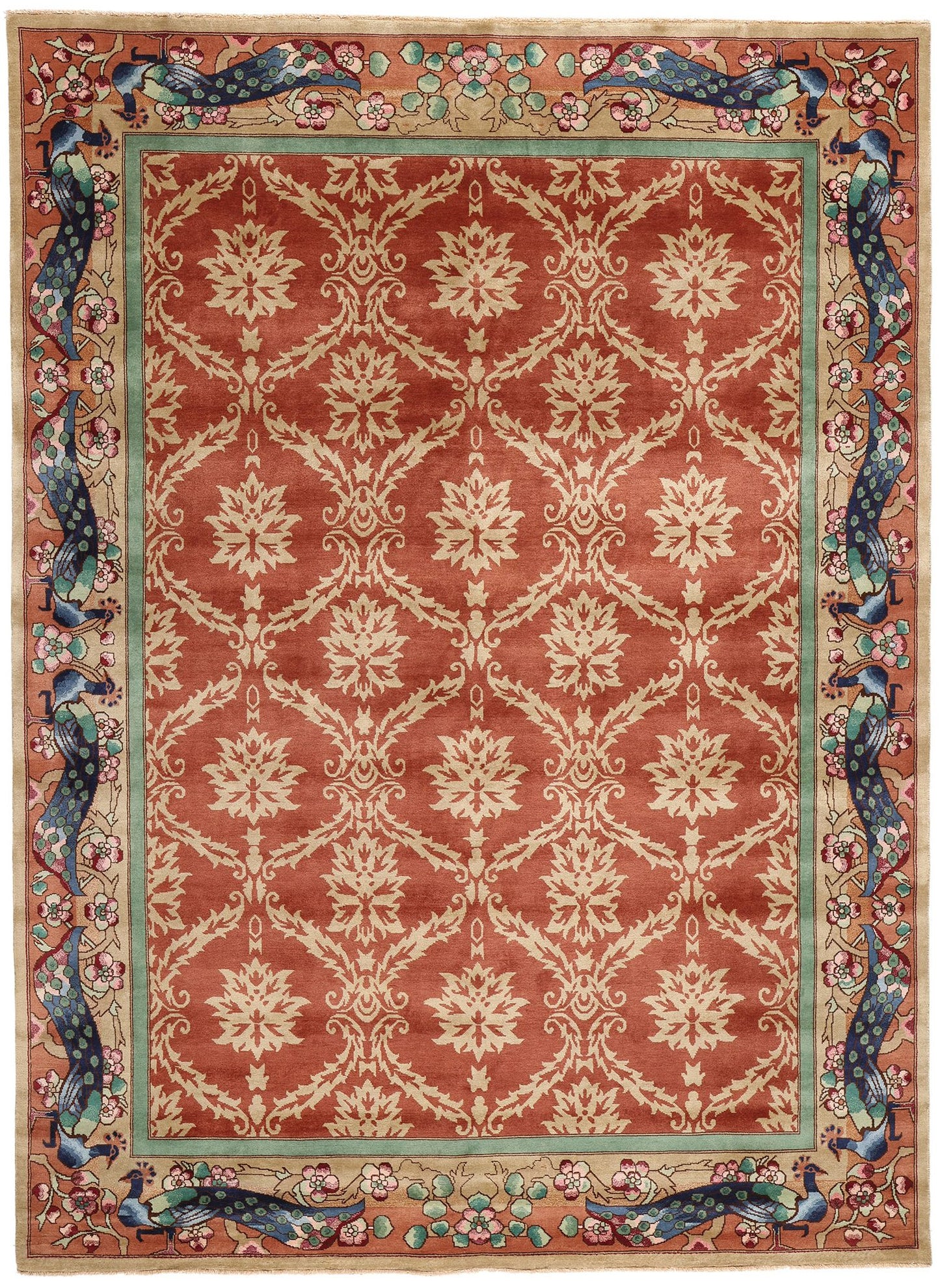 9 x 12 Modern Chinese Art Deco Rug 31323