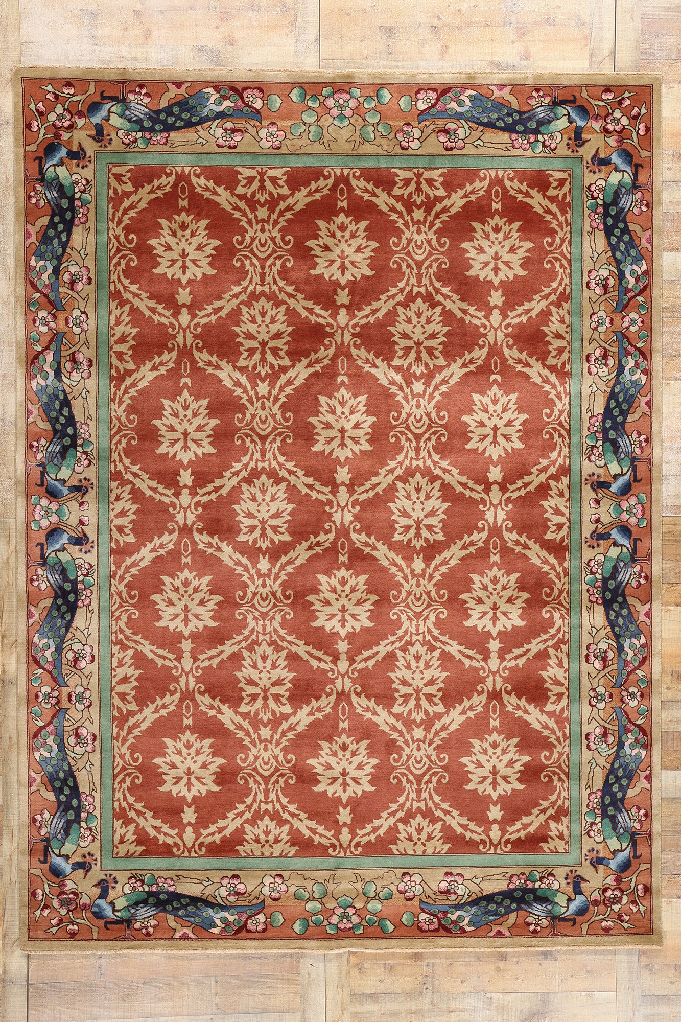 9 x 12 Modern Chinese Art Deco Rug 31323