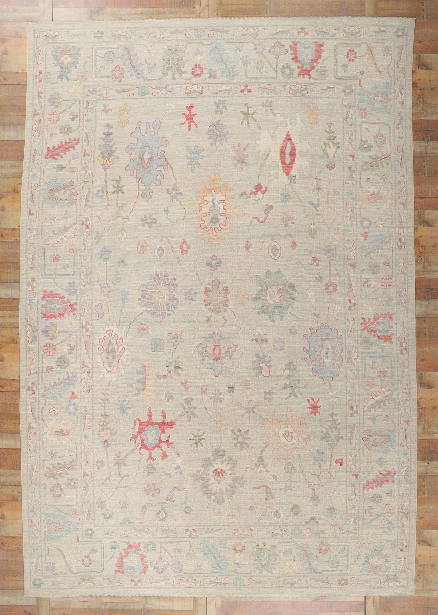 10 x 15 Colorful Oushak Rug 80931