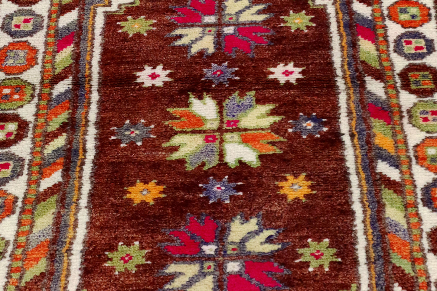 3 x 5 Vintage Turkish Oushak Rug 51768