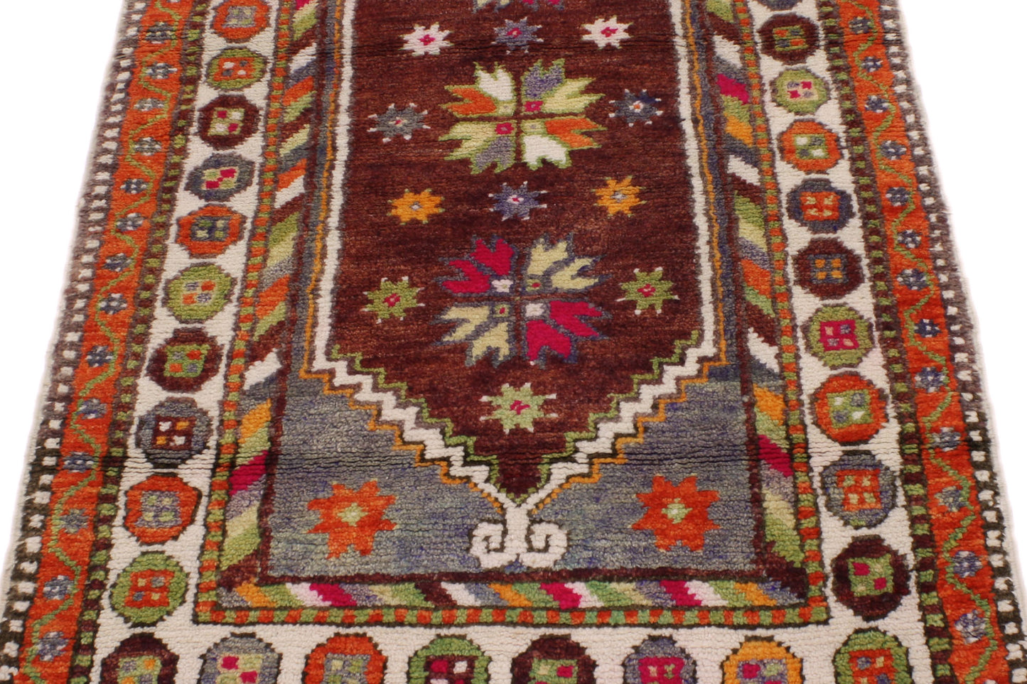 3 x 5 Vintage Turkish Oushak Rug 51768