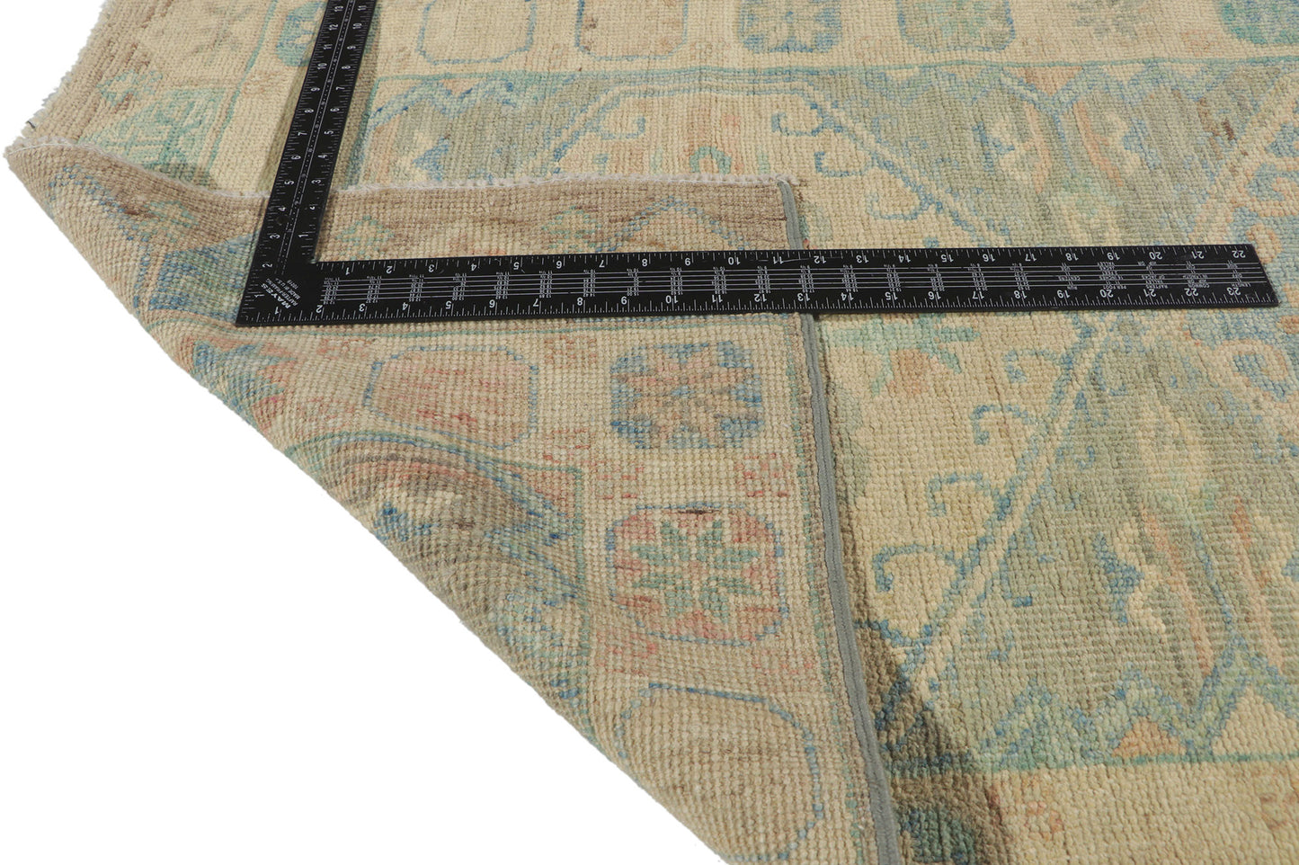 3 x 8 Colorful Oushak Runner 80827