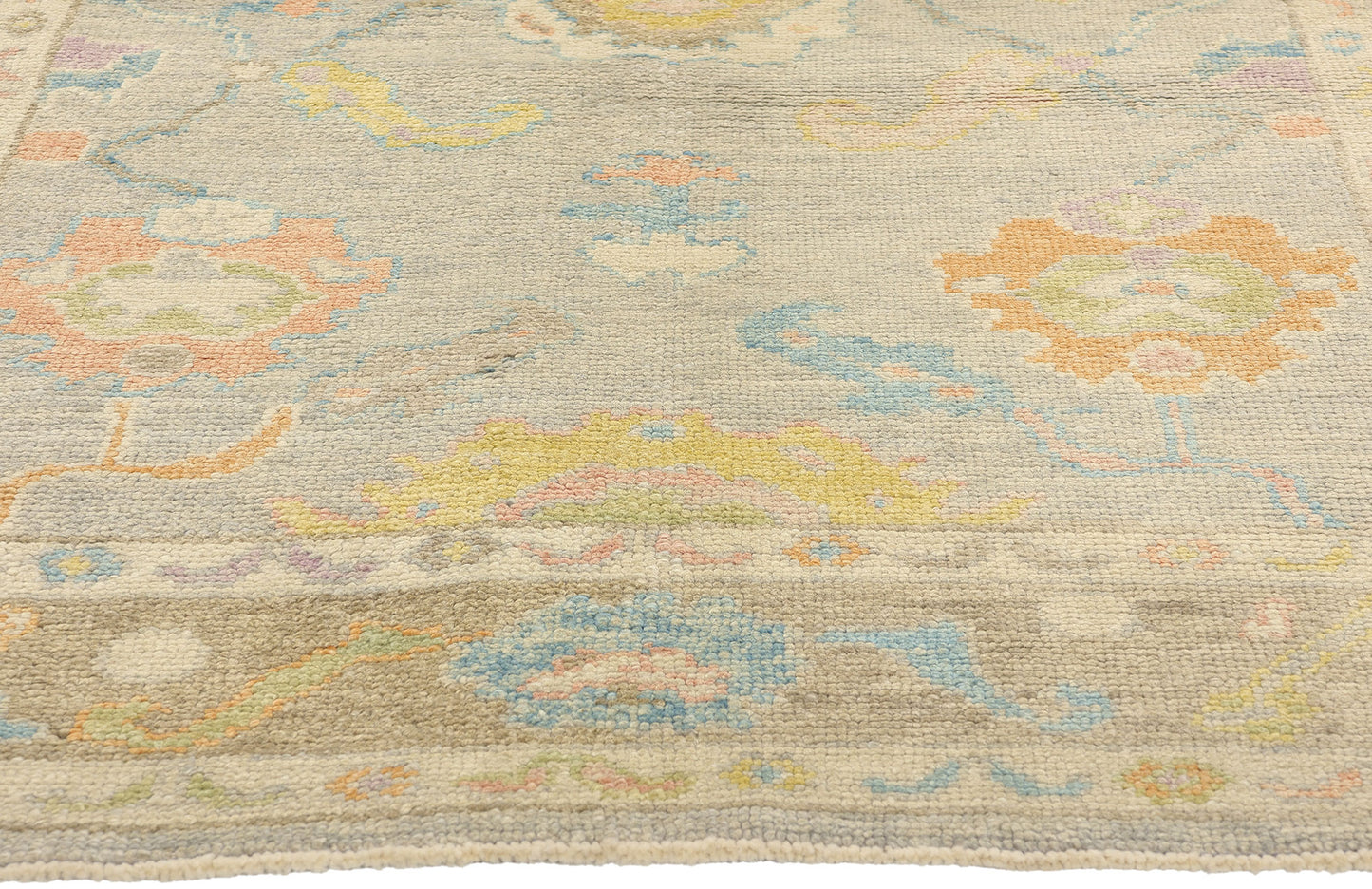 5 x 7 Colorful Turkish Oushak Rug 53593