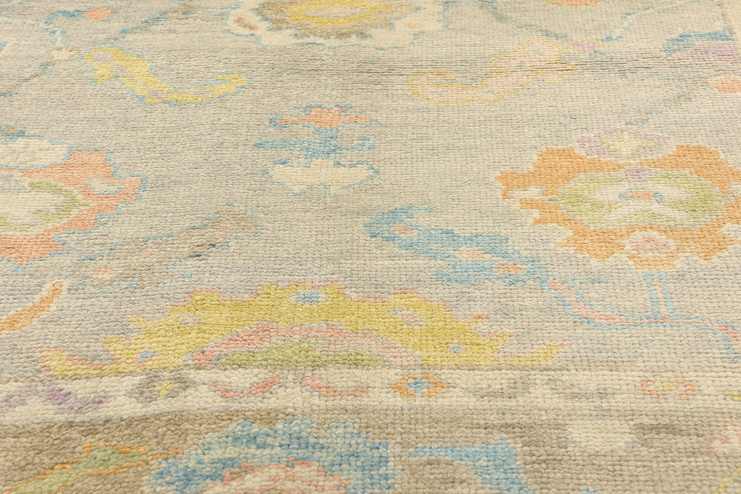 5 x 7 Colorful Turkish Oushak Rug 53593