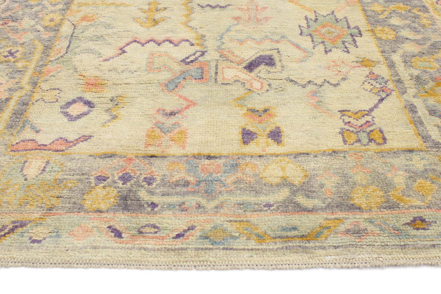 6 x 7 Colorful Turkish Oushak Rug 52160