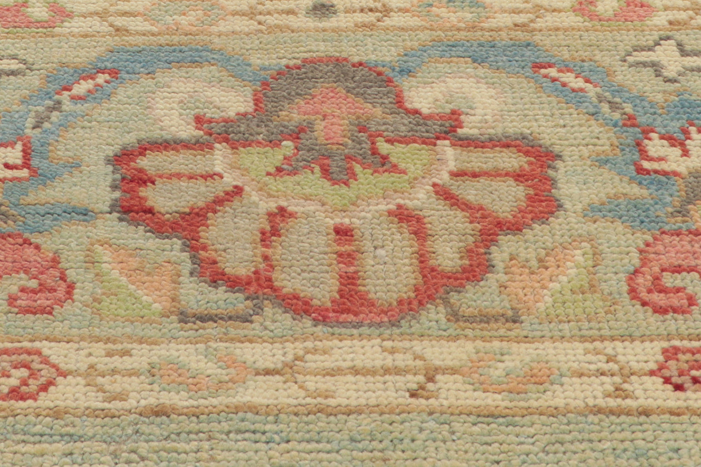 9 x 12 Colorful Oushak Rug 80728