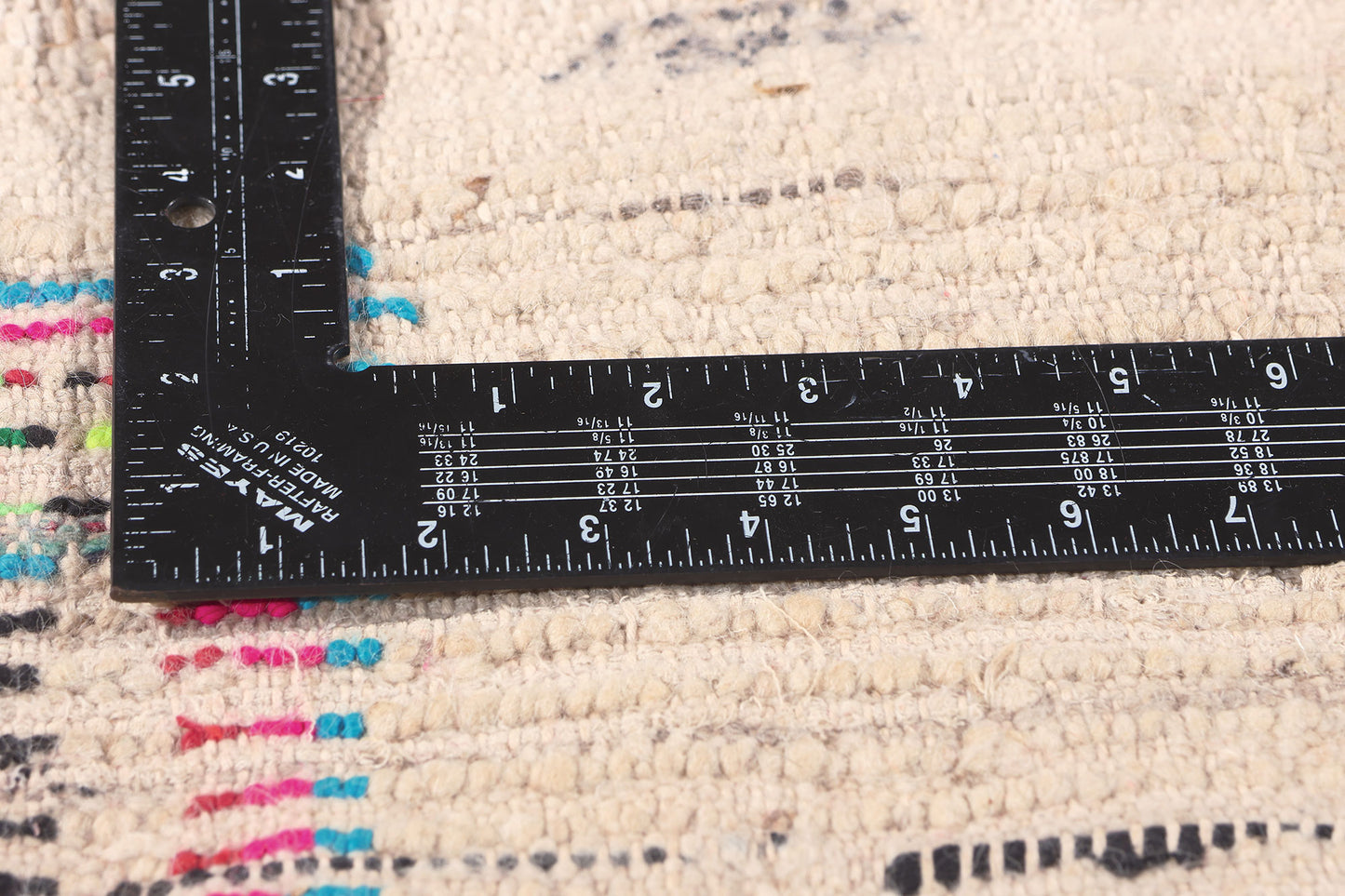 4 x 6 Vintage Moroccan Azilal Rug 20455