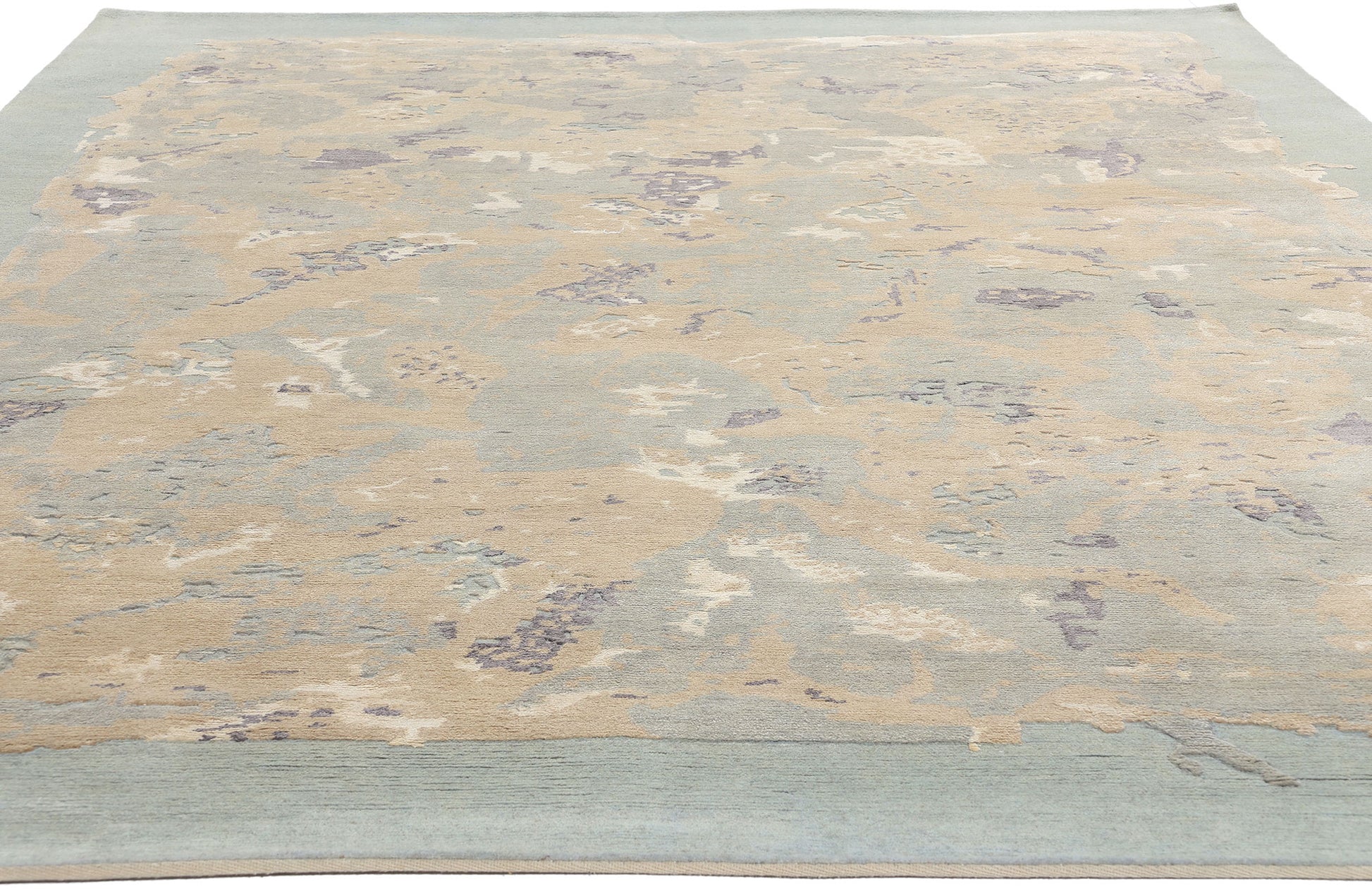 8 x 10 Contemporary Abstract Biophilic Design Rug 31133