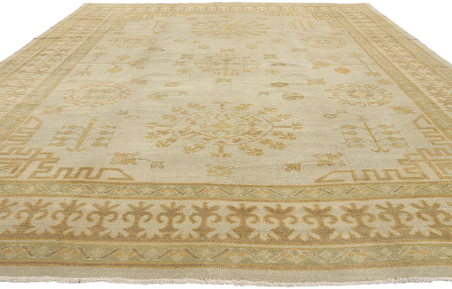 10 x 14 Modern Turkish Khotan Rug 51616