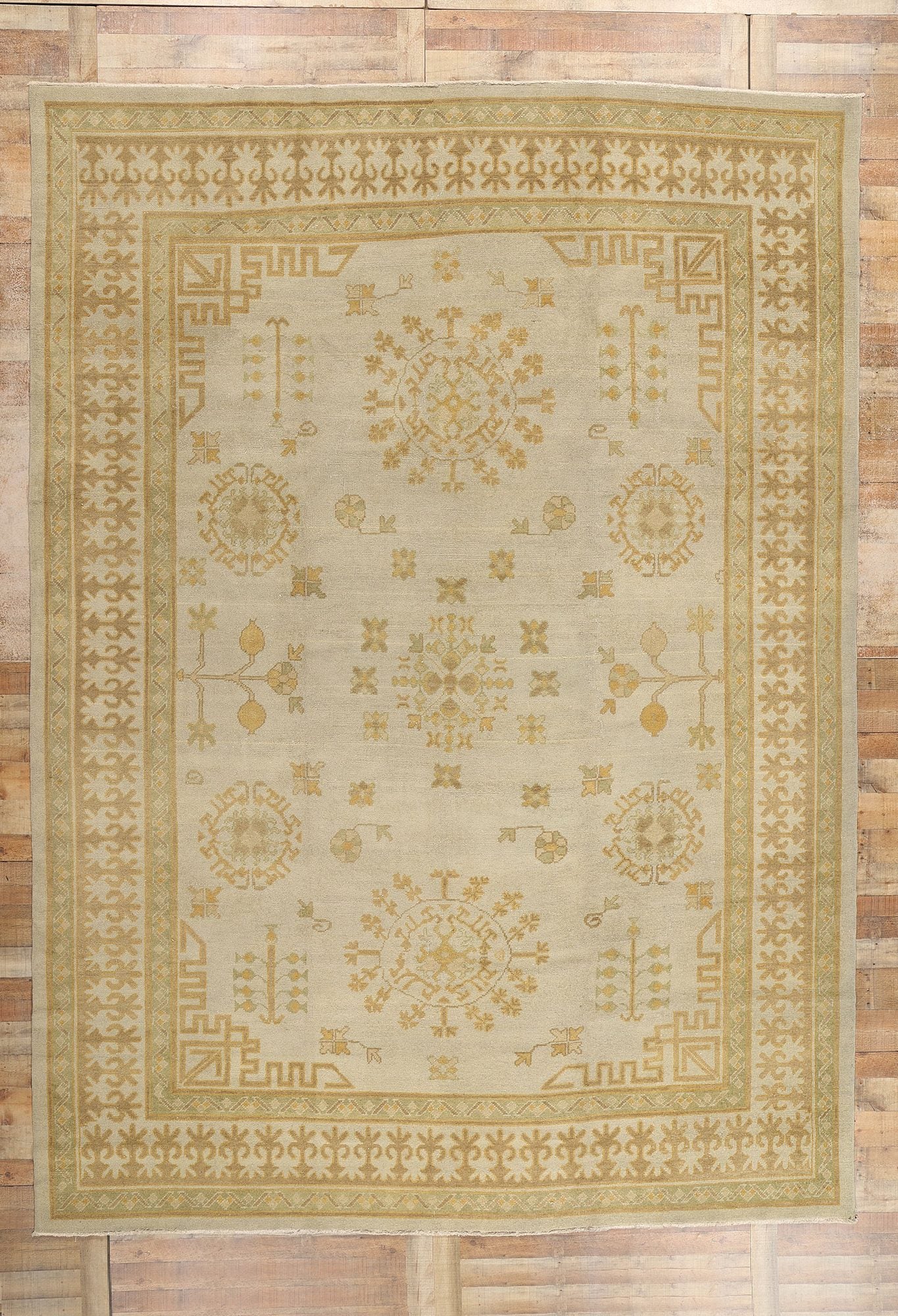 10 x 14 Modern Turkish Khotan Rug 51616