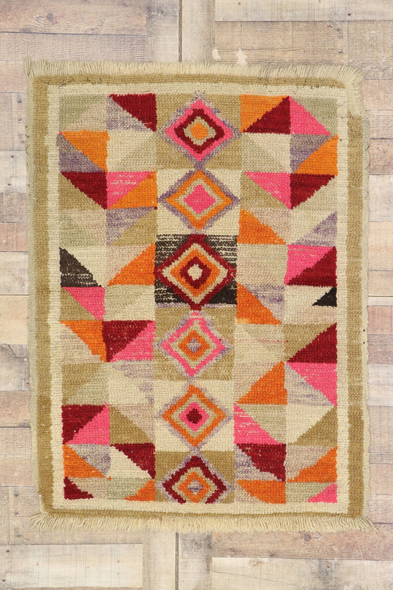 3 x 4 Vintage Turkish Rug 78050