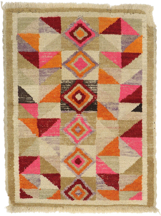 3 x 4 Vintage Turkish Rug 78050