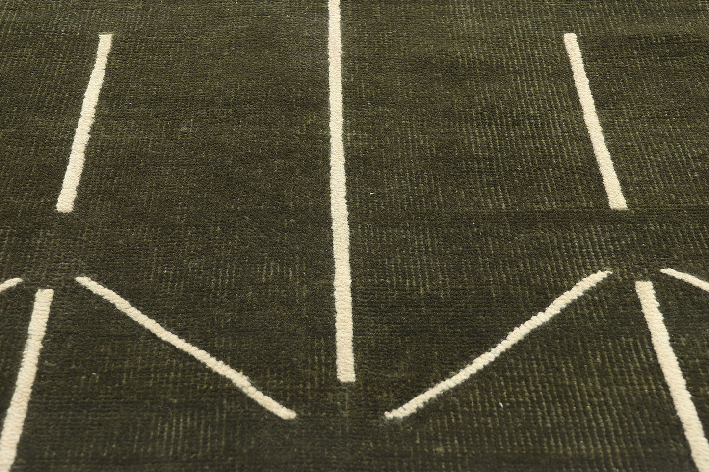 9 x 12 Modern Geometric High-Low Rug 31185