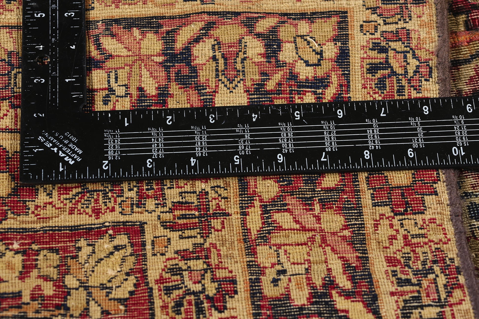 4 x 6 Antique Persian Kerman Rug 78761