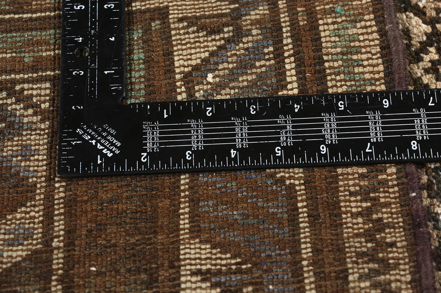 4 x 7 Antique-Worn Persian Hamadan Rug 61016
