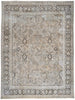 9 x 13 Antique-Worn Persian Mahal Rug 61278