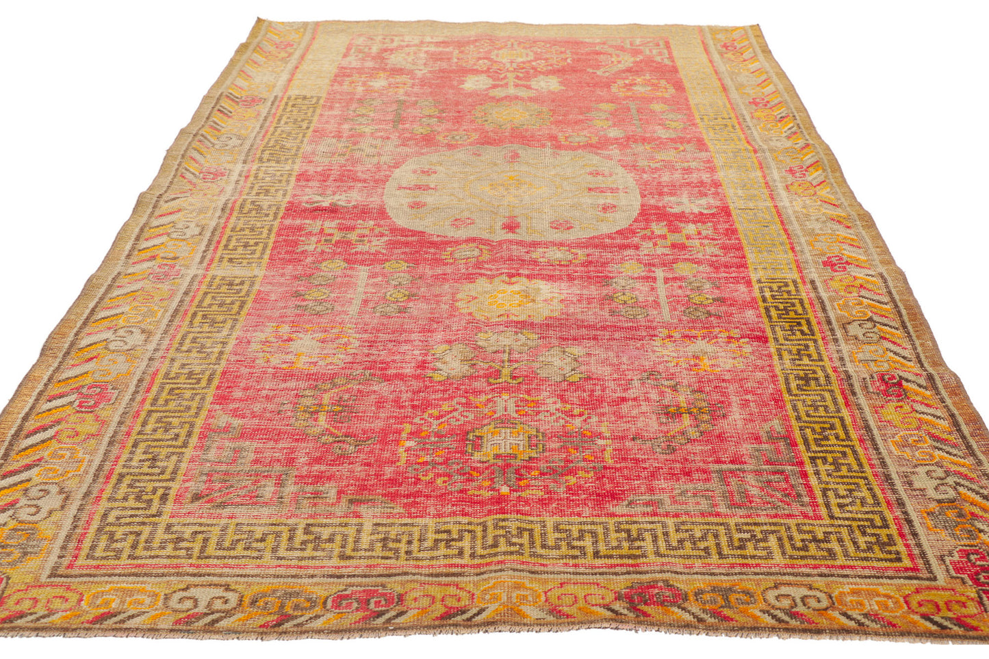 5 x 9 Vintage Turkish Oushak Rug 53710