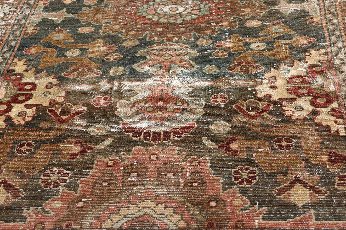 3 x 11 Antique-Worn Persian Malayer Rug 53763