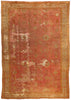12 x 17 Antique-Worn Turkish Oushak Rug 78764