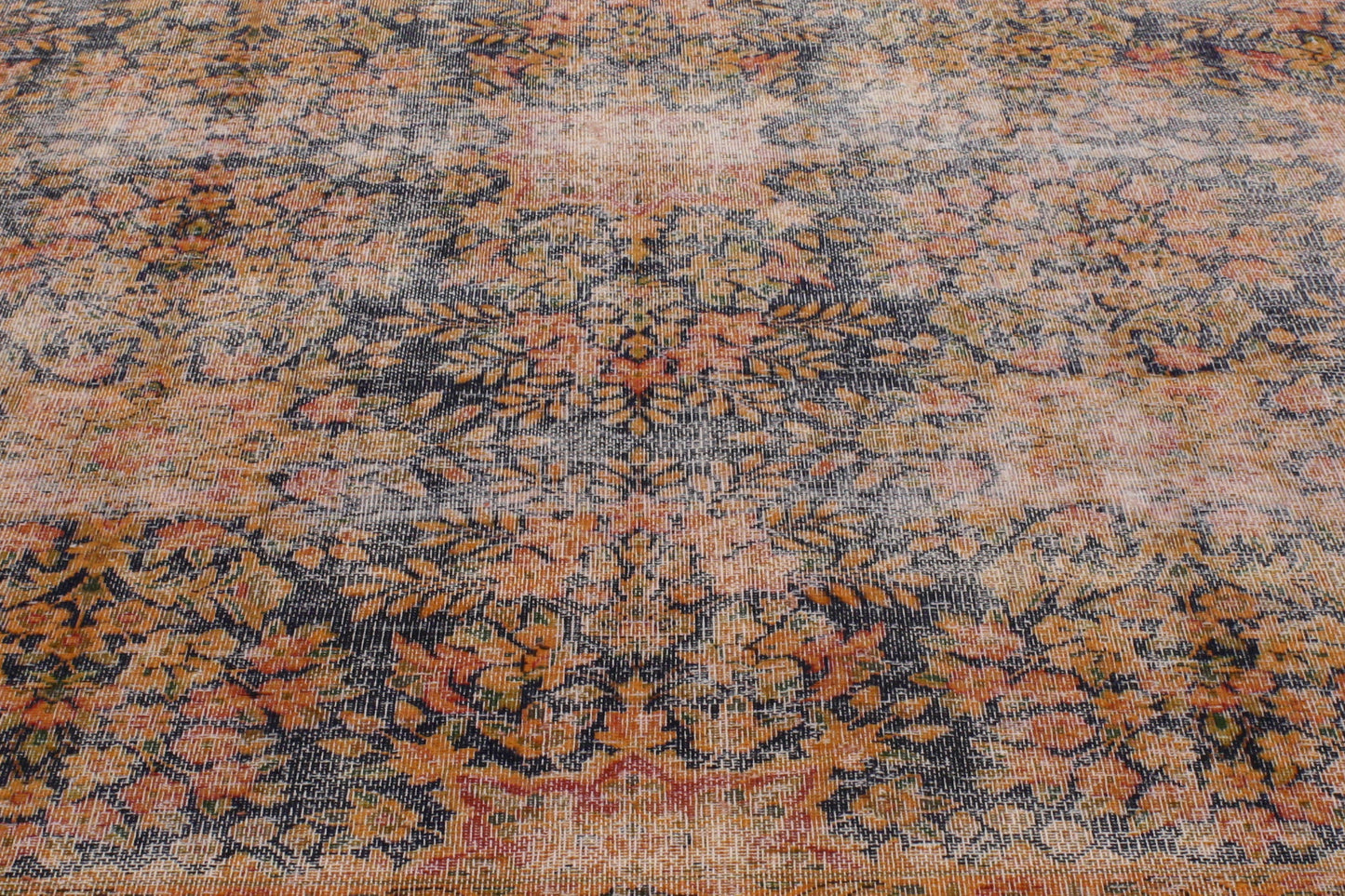 7 x 10 Vintage Persian Kerman Rug 80304