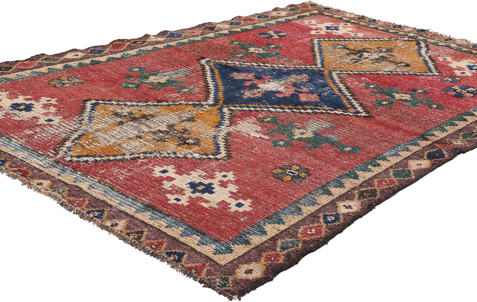 5 x 6 Vintage Persian Lori Rug 78870
