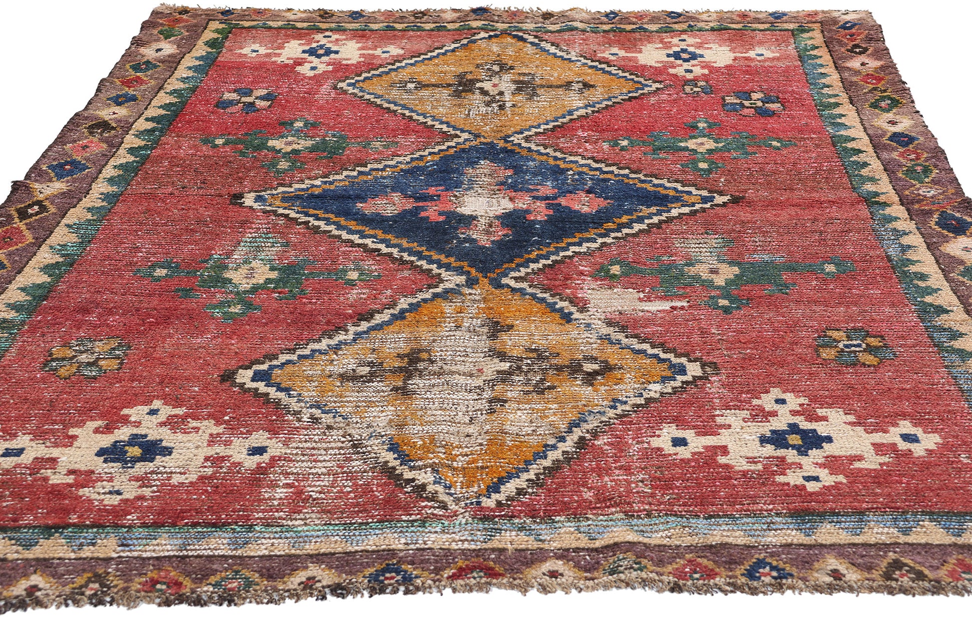 5 x 6 Vintage Persian Lori Rug 78870