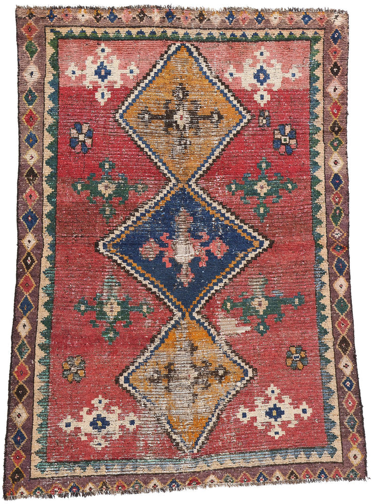 5 x 6 Vintage Persian Lori Rug 78870