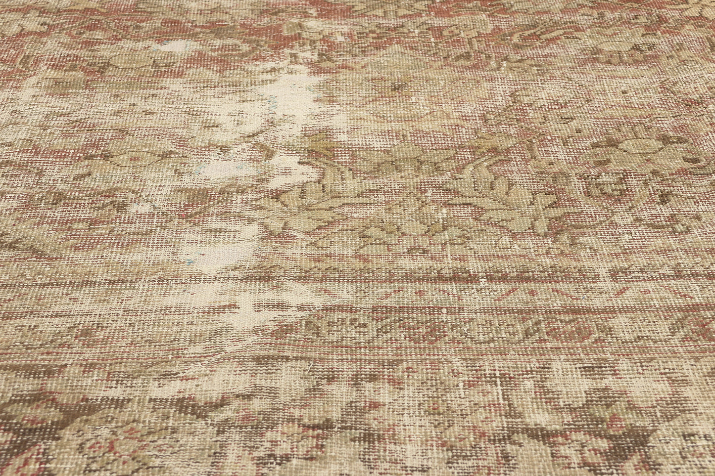 9 x 12 Antique Persian Mahal Rug 76822