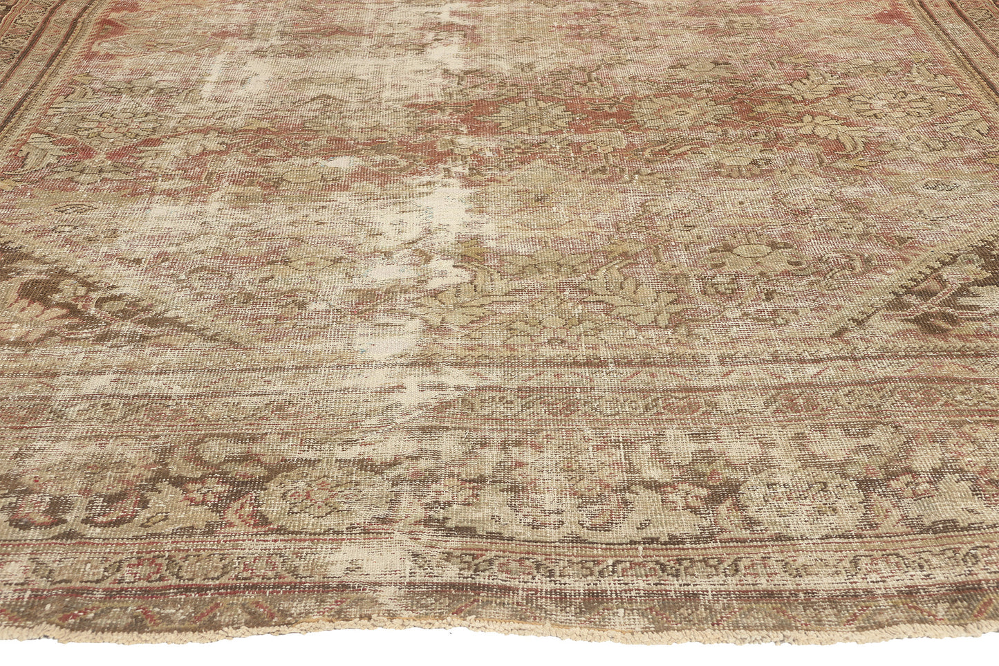9 x 12 Antique Persian Mahal Rug 76822
