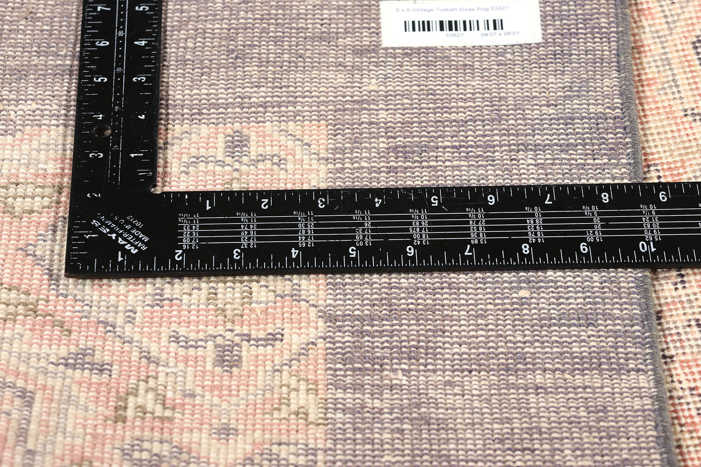 5 x 8 Vintage Turkish Sivas Rug 53821