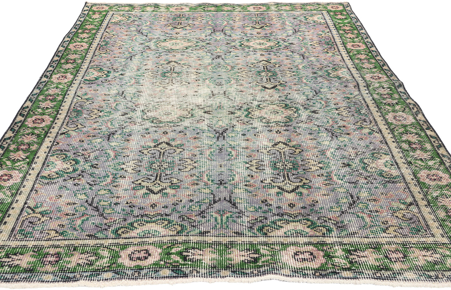 5 x 8 Vintage Turkish Sivas Rug 51991