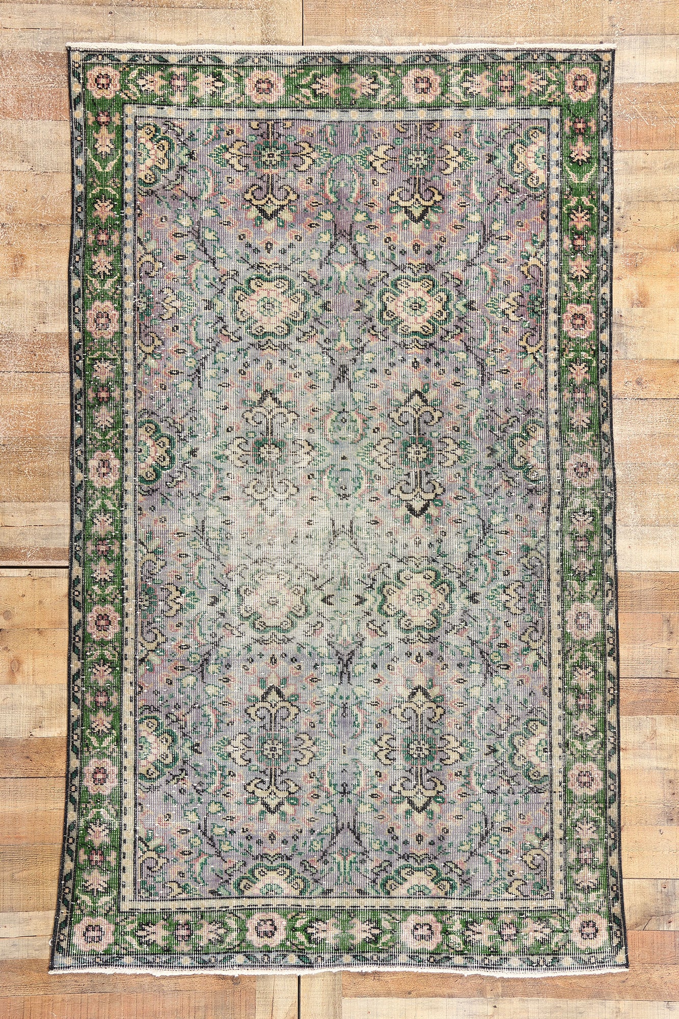 5 x 8 Vintage Turkish Sivas Rug 51991