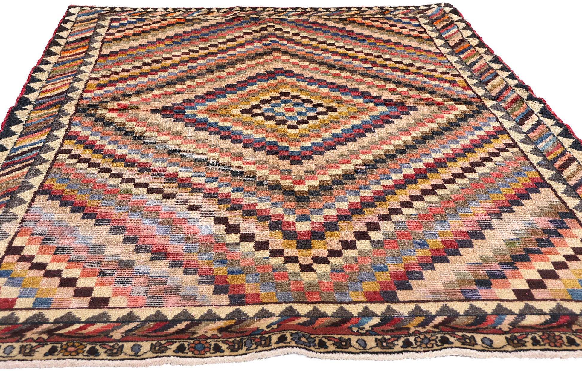 5 x 7 Vintage Persian Lori Rug 78867