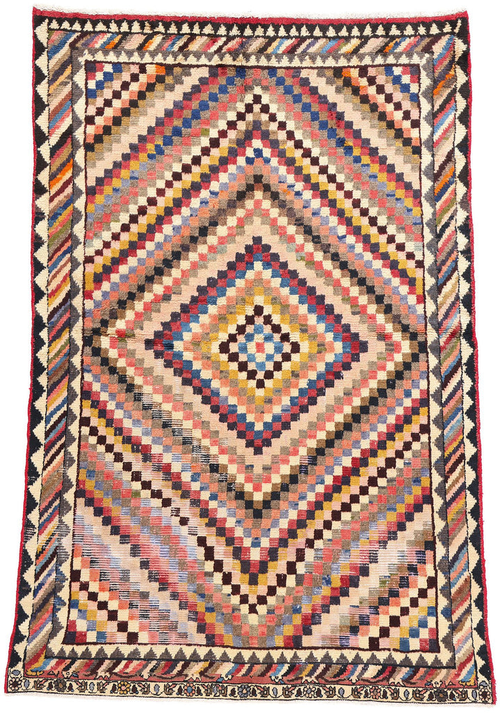 5 x 7 Vintage Persian Lori Rug 78867