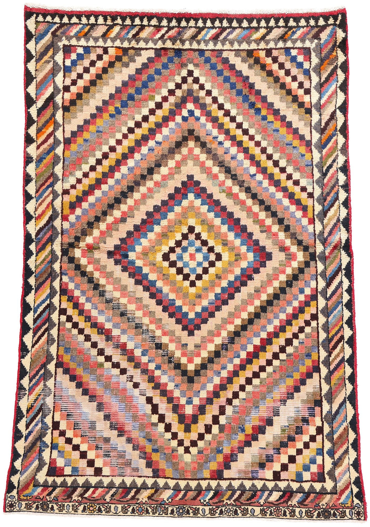 5 x 7 Vintage Persian Lori Rug 78867