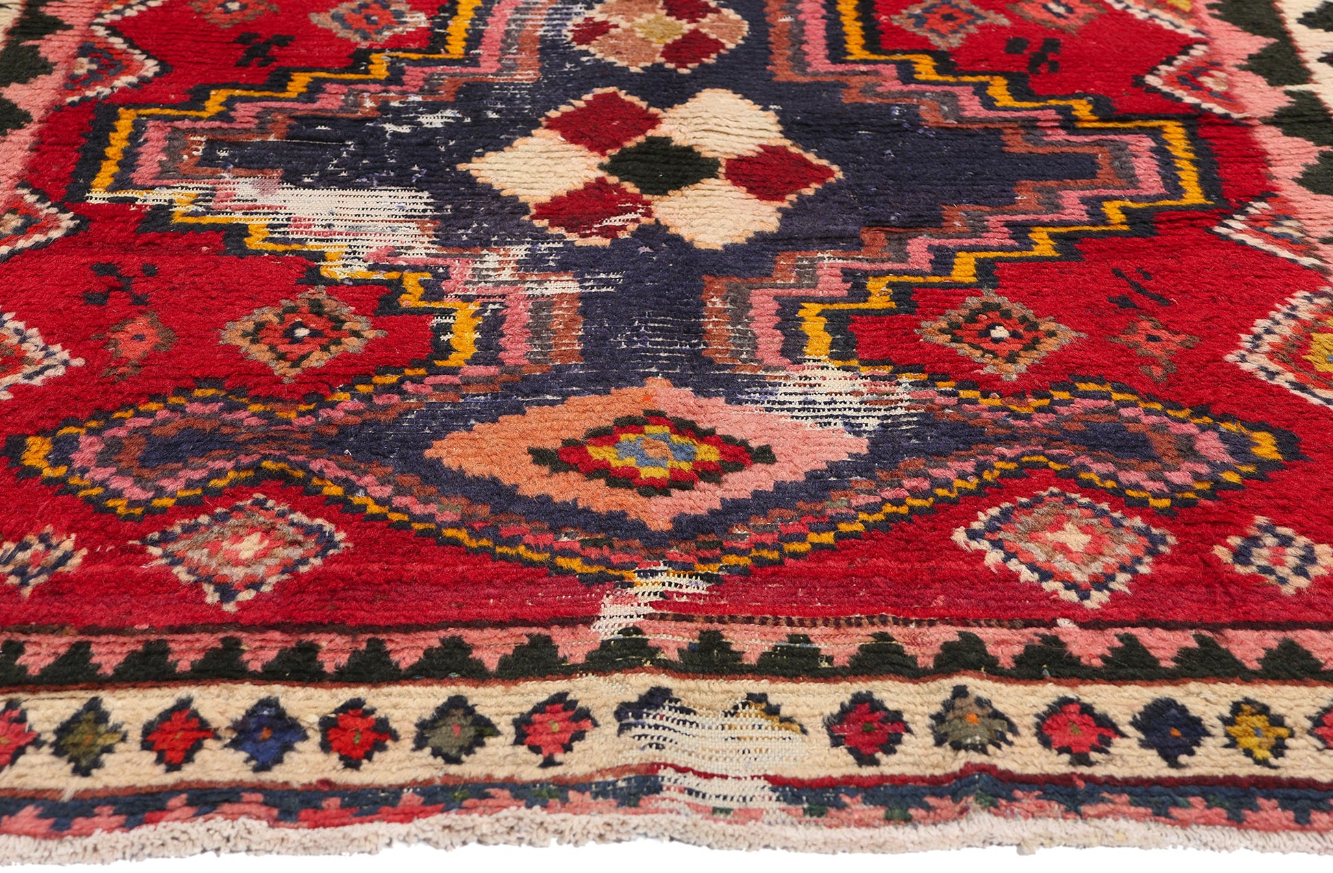 4 x 7 Vintage Persian Lori Rug 78854