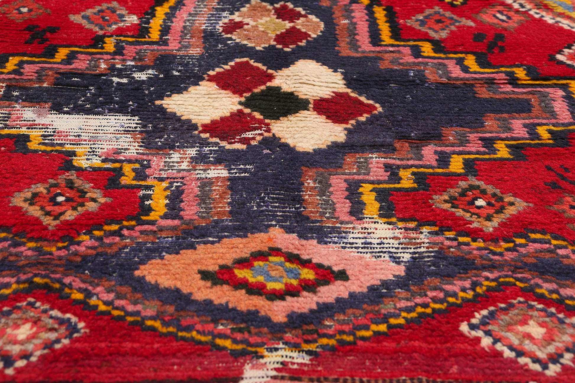 4 x 7 Vintage Persian Lori Rug 78854