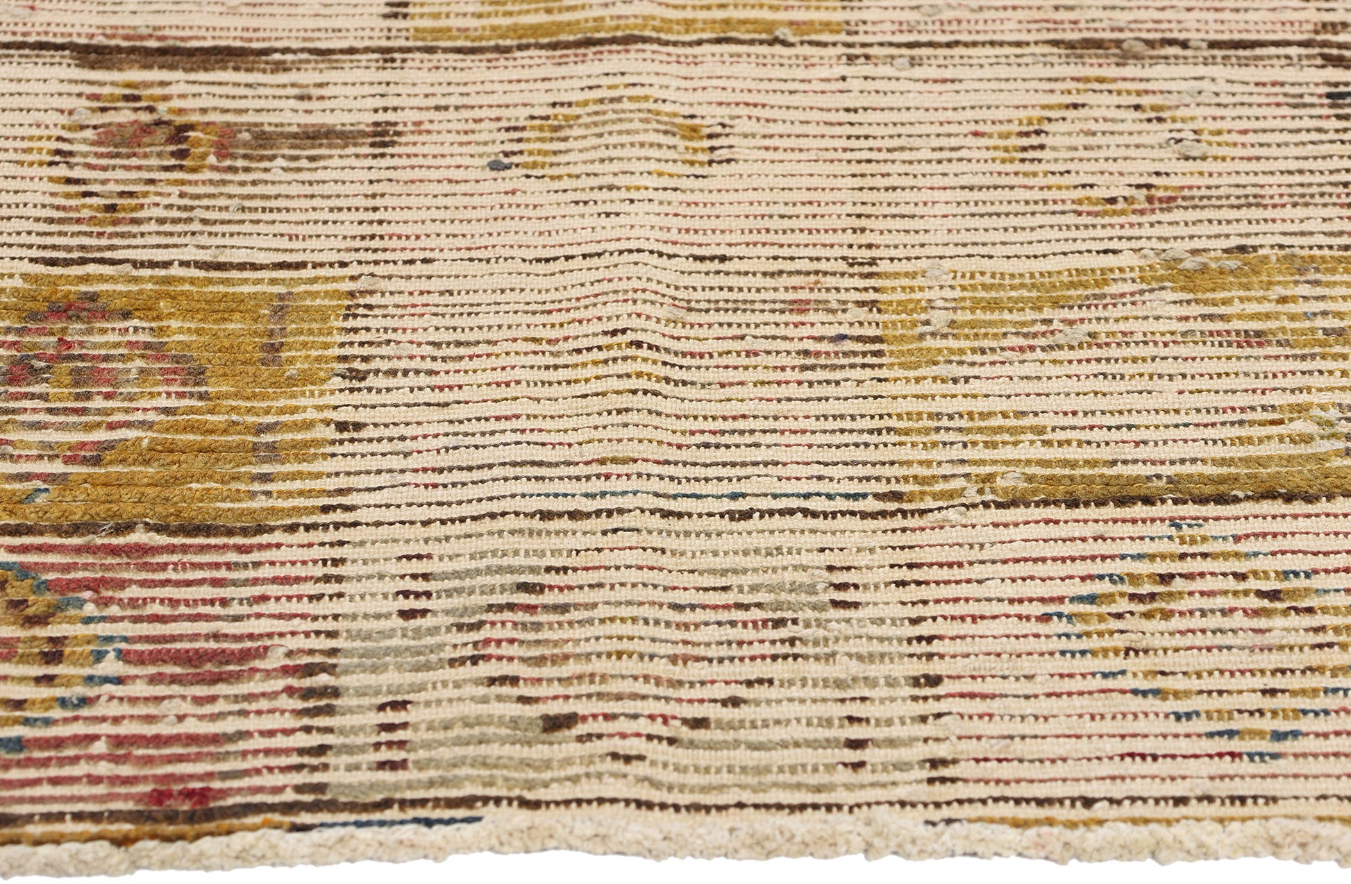 4 x 4 Vintage Square Persian Lori Rug 78876