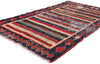 4 x 6 Vintage Persian Lori Striped Rug 78875