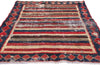 4 x 6 Vintage Persian Lori Striped Rug 78875