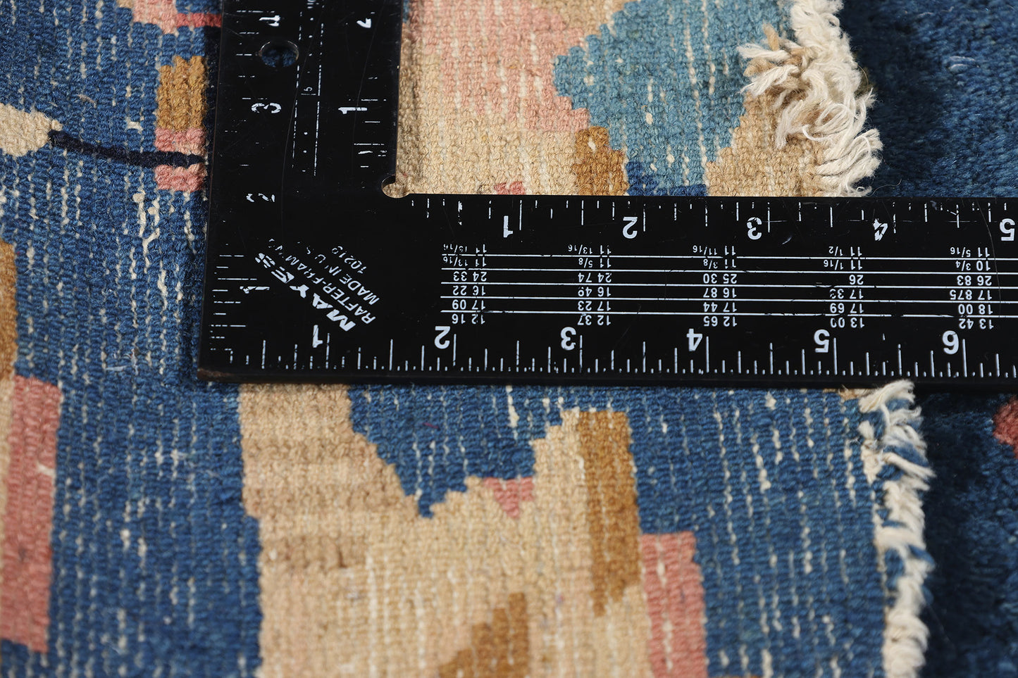 2 x 2 Antique Round Chinese Art Deco Rug 78900
