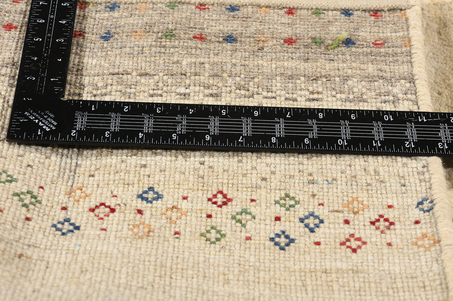 5 x 8 Earth-Tone Indian Gabbeh Rug 31006